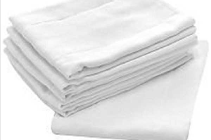 Birdseye Cotton Diapers and Burp Cloth Hypoallergenic Soft and Safe On All Skins - Central Better Wear
